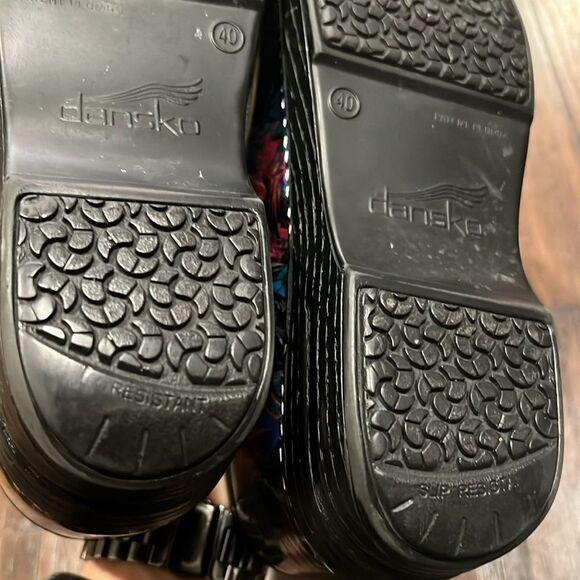 DANSKO PRO XP Color Pop Women's Clogs Size 40 size 9 GUC - Picture 9 of 10